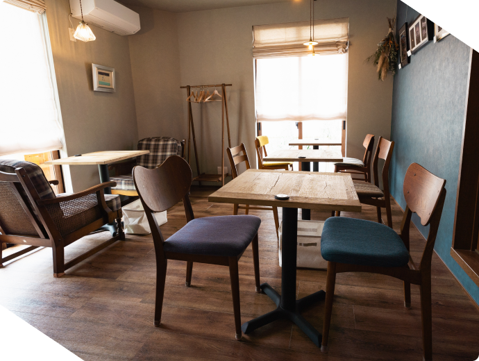 カフェ・トウカの店内の写真