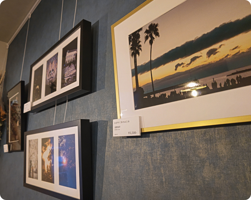 野口さんの写真展の画像