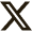 エックスのアイコン