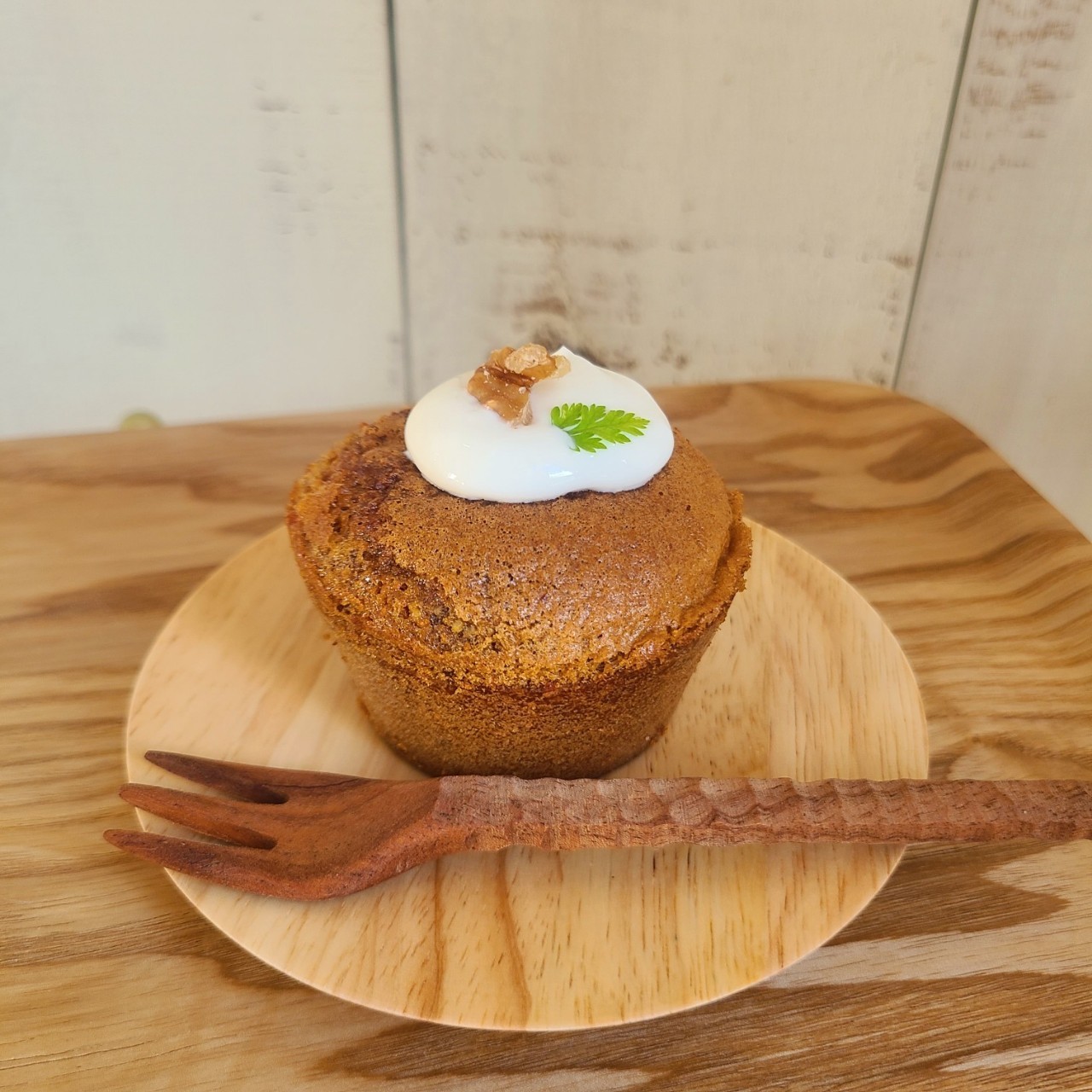 シナモン香るキャロットケーキ