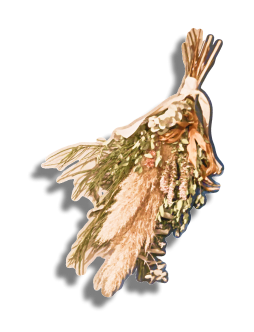 草花の装飾画像